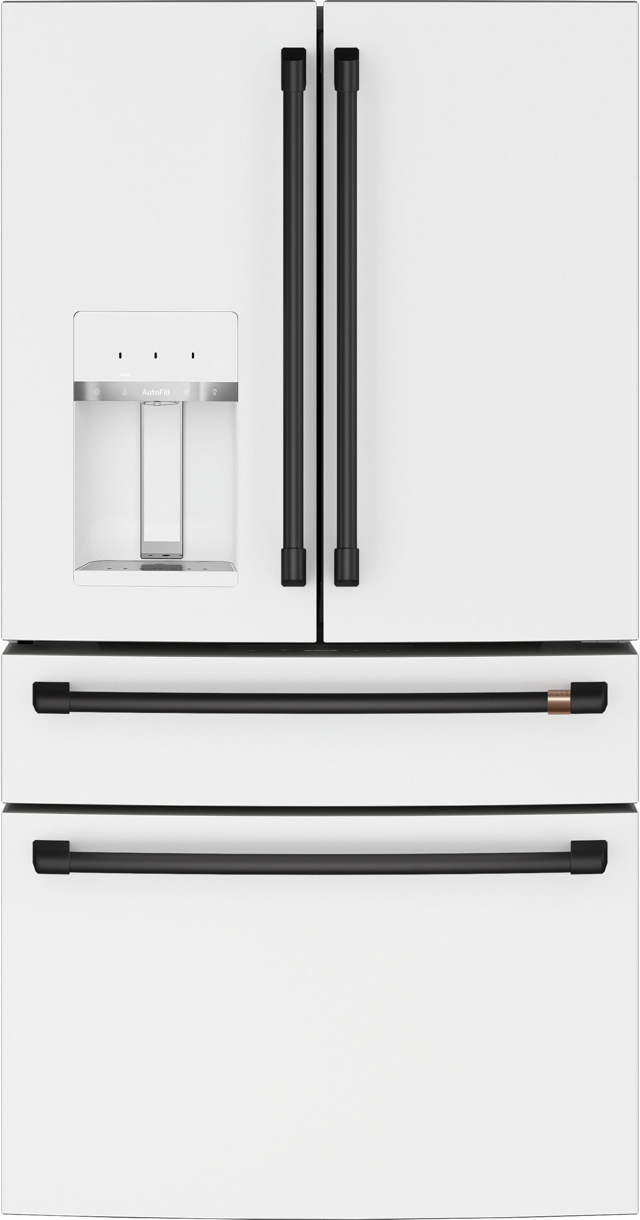 Cafe CXE22DP4PW2 36 Inch Counter Depth 4-Door French Door Smart