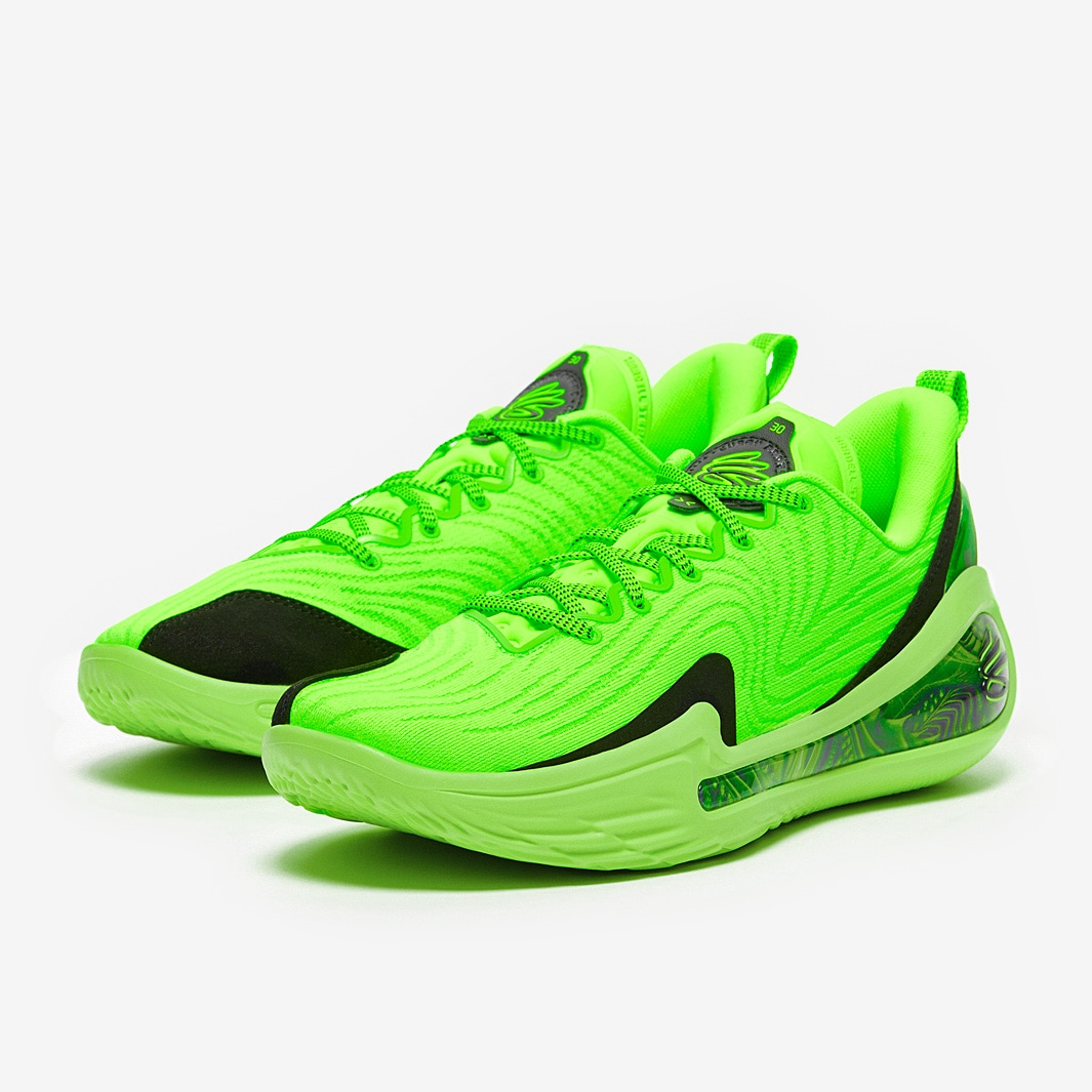 Under Armour Curry 12 - Black/Hyper Green - Trainers - Mens Shoes