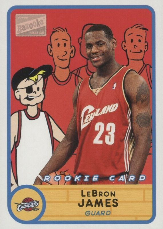 レブロンLebron James 2003-04 Bazooka RC