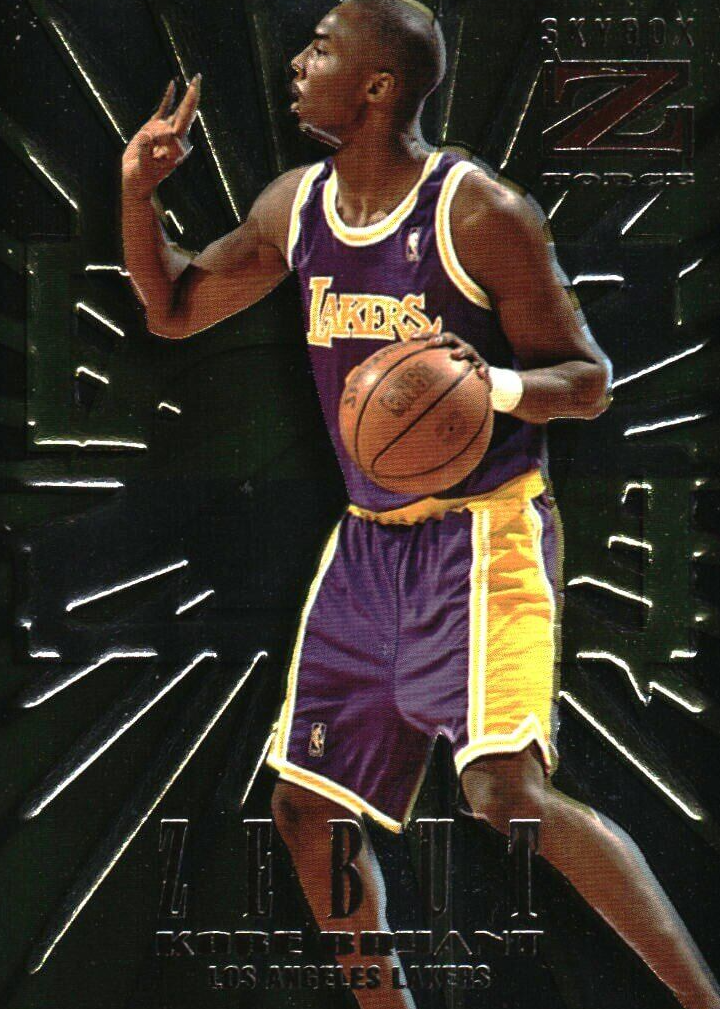 Kobe Bryant 1996 Skybox Z-Force #3 Zebut Price Guide - Sports Card