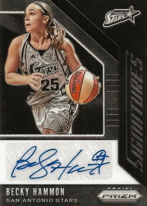 WNBA Becky Hammon サイン入り雑誌 WNBA Becky Hammon サイン入り雑誌