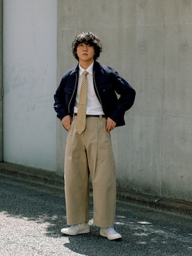 CELINEのネクタイを使った人気ファッションコーディネート（ユーザー