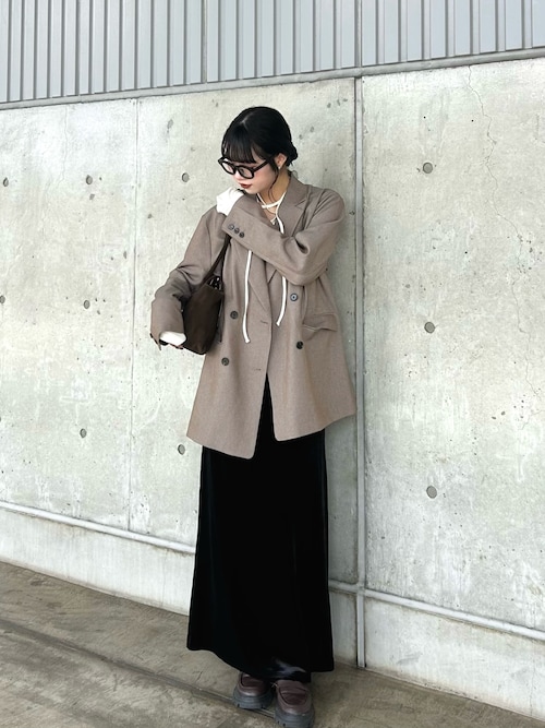 KBF 京都ポルタmizukiさんのその他アウターを使ったコーディネート