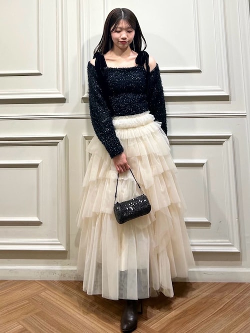 セール】ラメニットアンサンブルプルオーバー（ニット/セーター