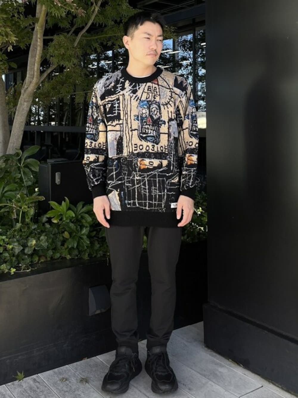 WACKO MARIA（ワコマリア）の「JEAN-MICHEL BASQUIAT / CREW NECK