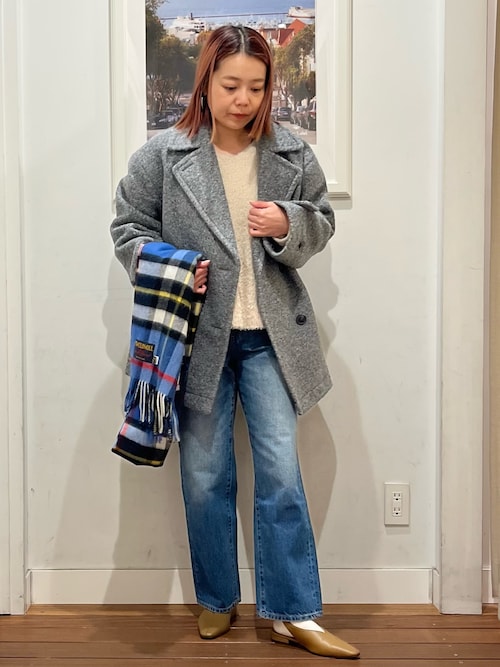 セール】ウールライクカーリーシャギーコクーンコート（その他アウター