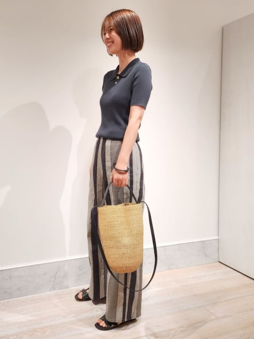 セール】INES BRESSAND HARICOT Pinched カゴバッグ（かごバッグ