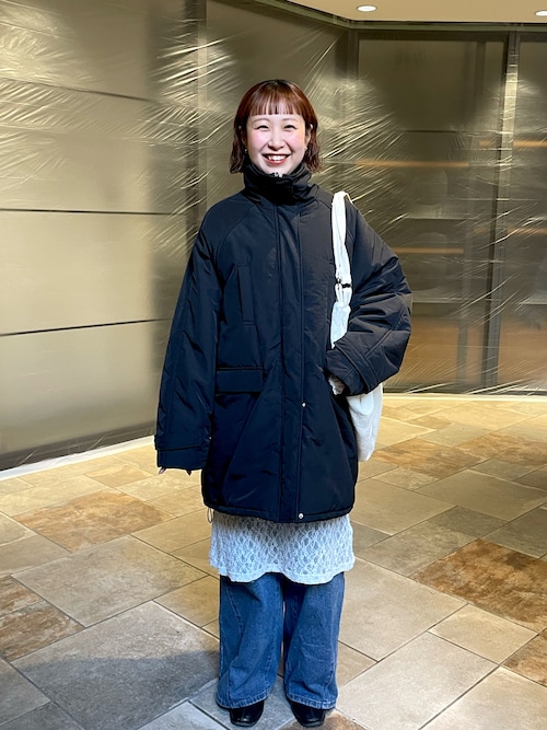 セール】モンスターパテッドミドルコート（ダウンジャケット/コート