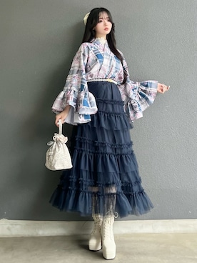 セパレート浴衣(帯セット)を使った人気ファッションコーディネート - WEAR