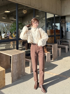 leinwandeのカーディガン/ボレロを使った人気ファッション