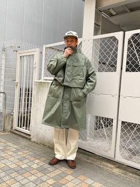 F/CE. / エフシーイー LAYERED M-65 FIELD COAT レイヤード M-65
