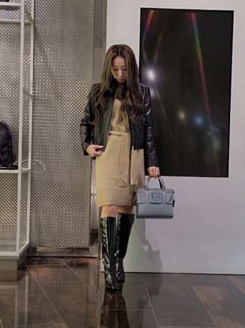 ARMANI EXCHANGE レザージャケット ライダース 「A|X アルマーニ