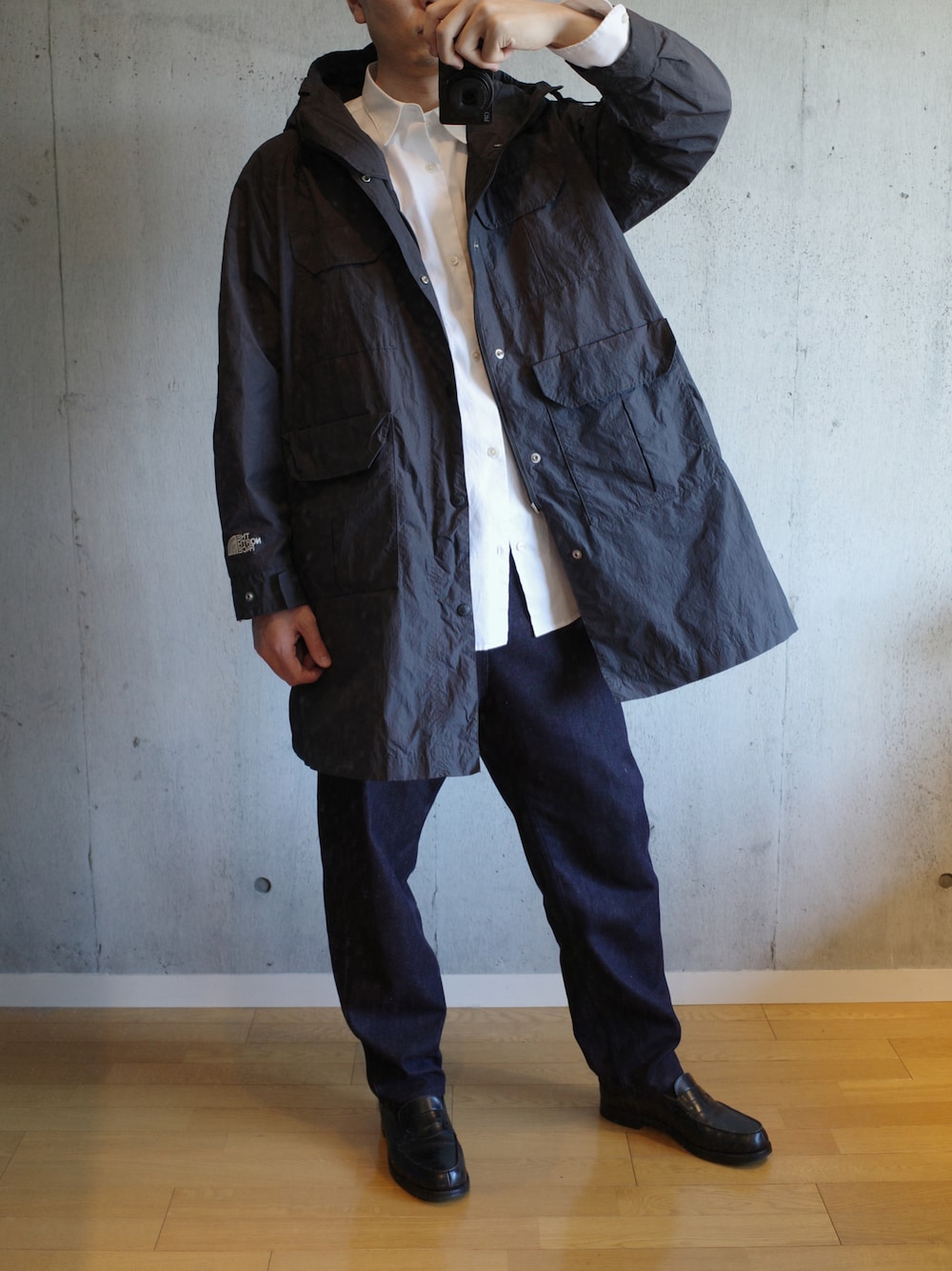 じん｜THE NORTH FACEのモッズコートを使ったコーディネート - WEAR