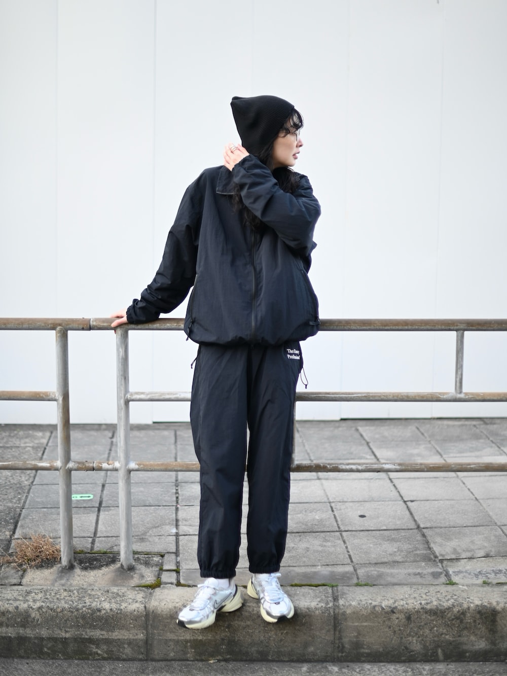 MARIKO｜ENNOYのナイロンジャケットを使ったコーディネート - WEAR