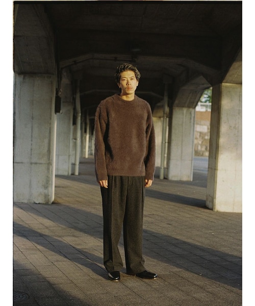 LIDNM（リドム）の「FOX CASHMERE KNIT（ニット/セーター）」 - WEAR