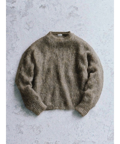 LIDNM（リドム）の「KID MOHAIR MIX KNIT（ニット/セーター）」 - WEAR