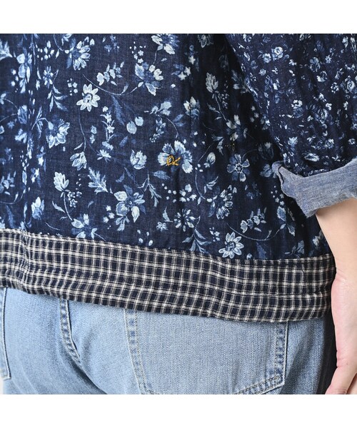 45R（フォーティファイブアール）の「二重織フラワープリントミックス