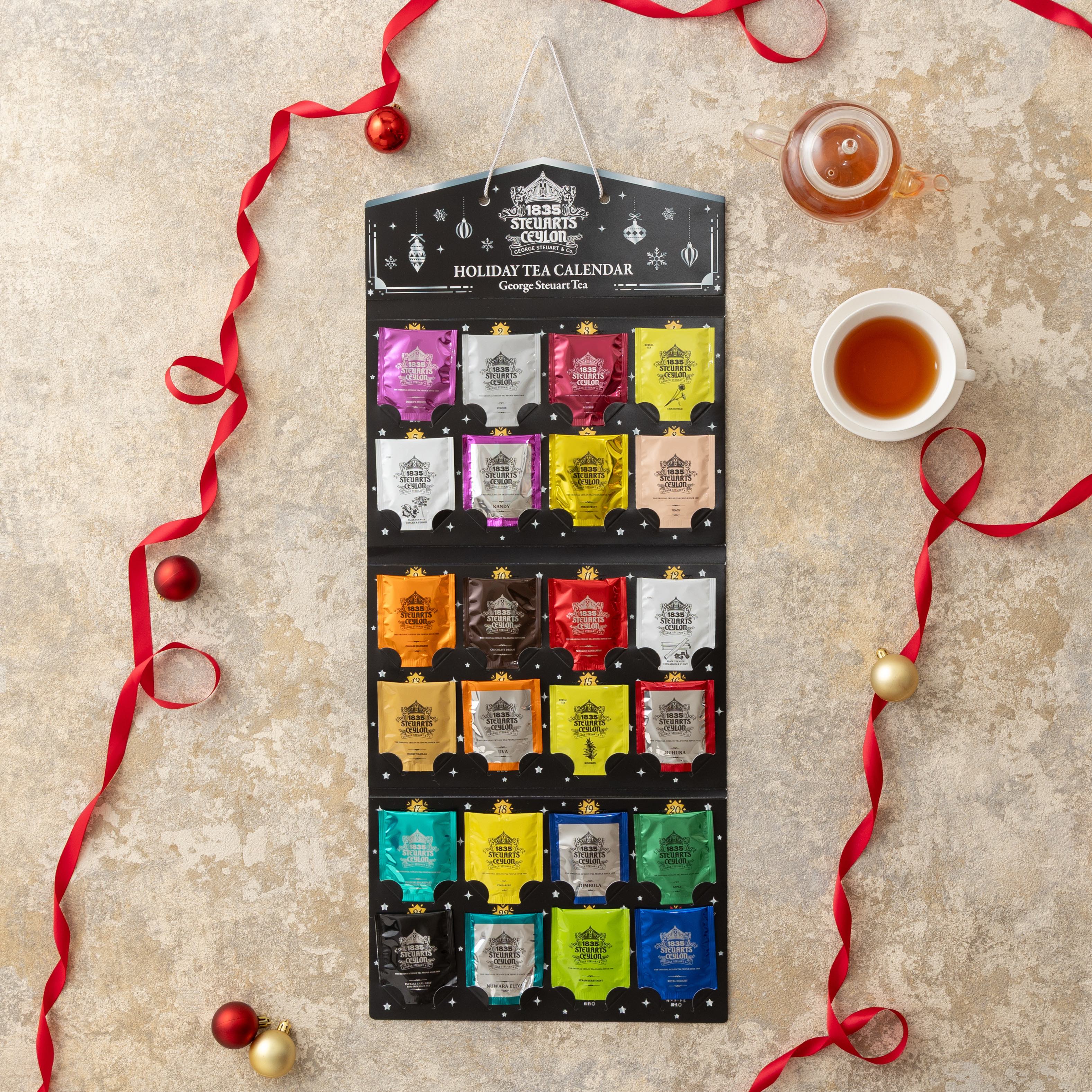 アドベントカレンダー「HOLIDAY TEA GIFT 2025」 | 味とサイエンスの