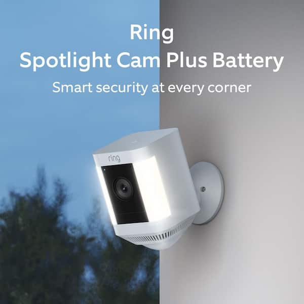 Ring Spotlight Cam Plus, Battery - Smart Security Video Camera