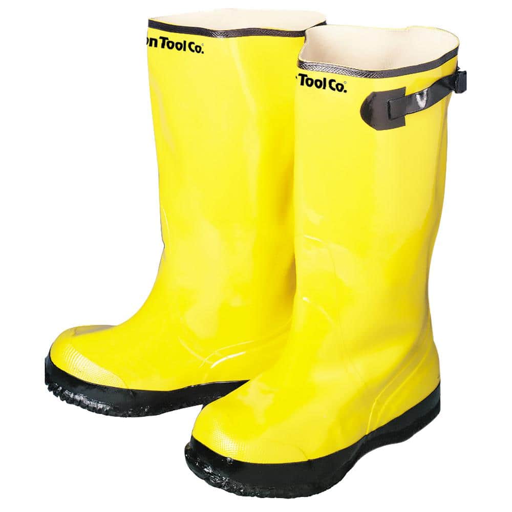Bon Tool Contractor's Size 13 Yellow Overshoe Boots 14-724 - The