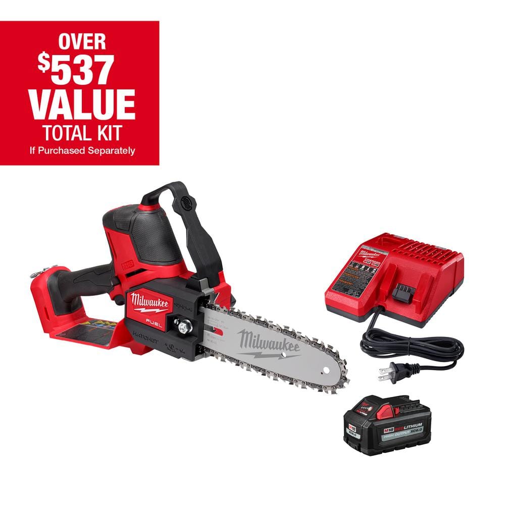 Milwaukee M18 FUEL 8 in. 18V Lithium-Ion Brushless HATCHET Pruning