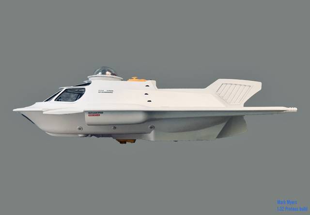 My 1:32 Proteus - Science Fiction - Finescale Modeler Forum