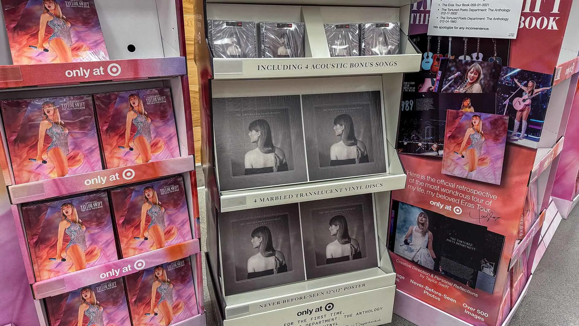 Taylor Swift Book, Vinyl Bring Black Friday Buyers to Target