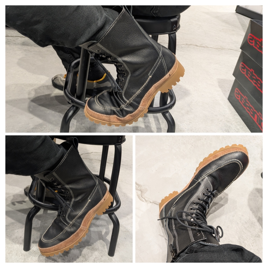 商品紹介】K-4536 モカシンブーツ、散策も楽しみたい！：KUSHITANI