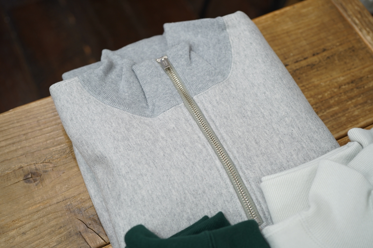Workers（ワーカーズ）さんの25AWラスト入荷、ハーフジップ