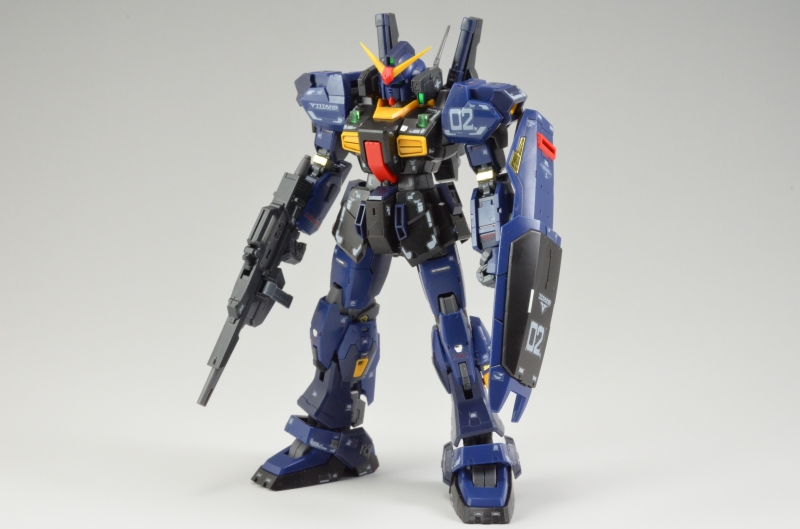 RG 1/144 RX-178 ガンダムMk-II ティターンズ仕様 レビュー | KenBill Blog