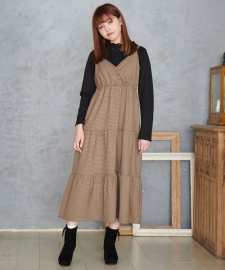 ティアードキャミワンピース/MAJESTIC LEGON(マジェスティックレゴン