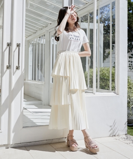 シャイニークリアクロスサンダル/MAJESTIC LEGON(マジェスティック