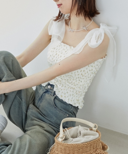 andmary メイシャーリングキャミソール andmary メイシャーリング