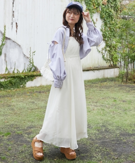 シアーレディキャミワンピ/MAJESTIC LEGON(マジェスティックレゴン