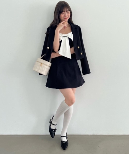 ポインテッドリボンミュール/MAJESTIC LEGON(マジェスティックレゴン