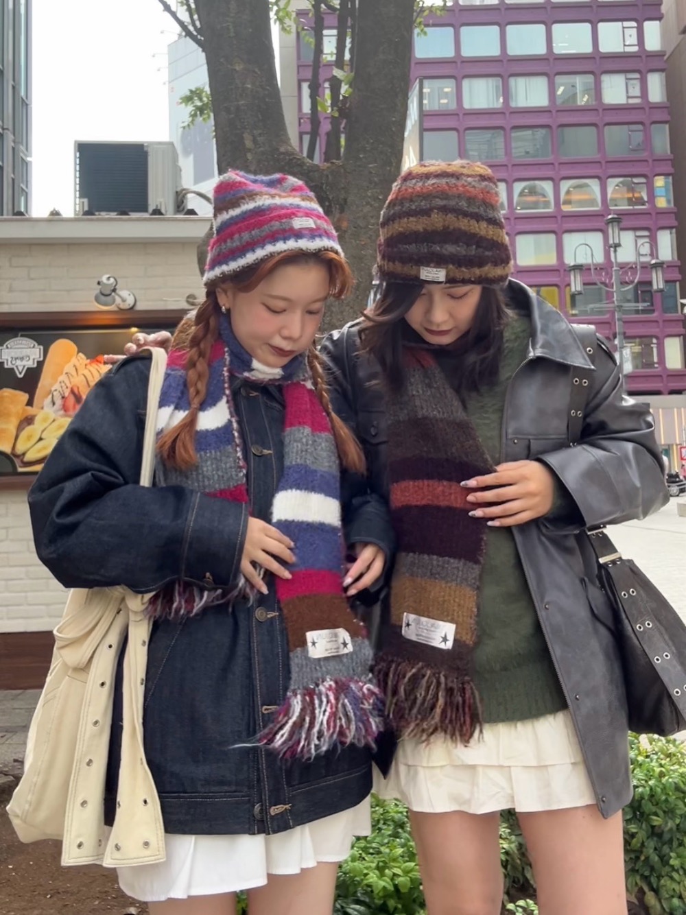 2024 Limited Edition ボーダーマフラー | Yuzuki | TINA：JOJUN