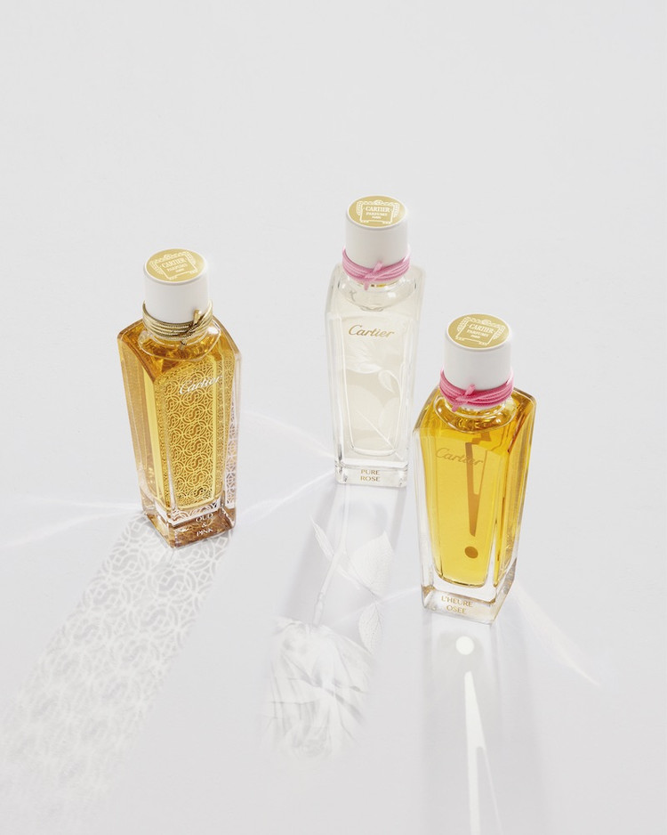 カルティエの香水、3つの香りがデビュー！野性味あふれるバラを表現