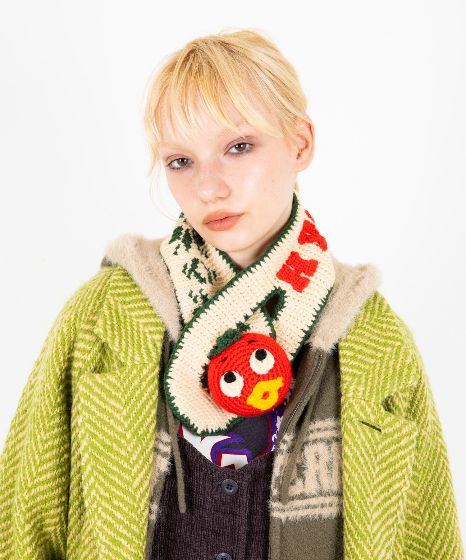 手編みネックウォーマー|HYSTERIC GLAMOUR WOMEN | HYSTERIC GLAMOUR