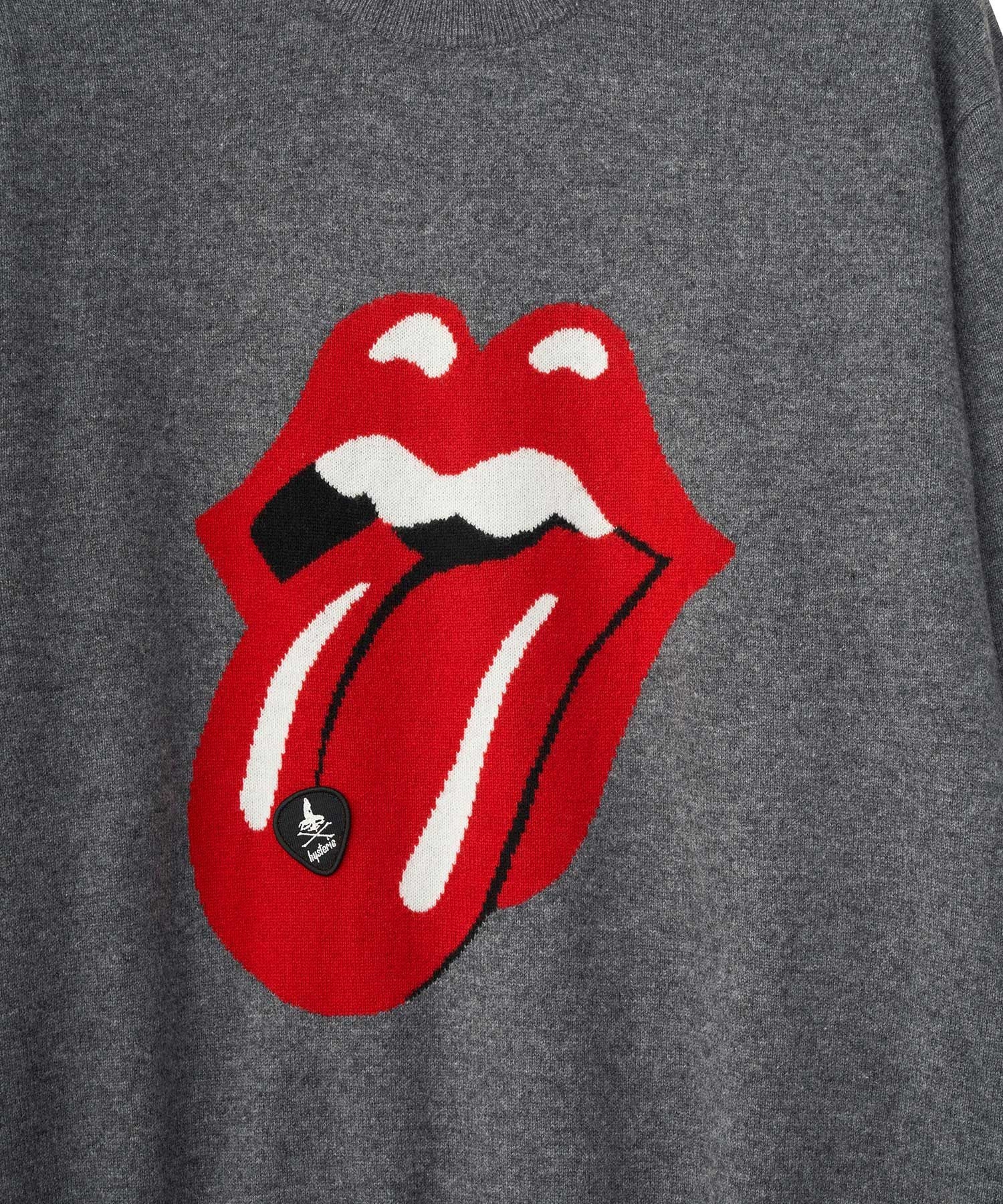 THE ROLLING STONES/TONGUE WITH PICKワッペン セーター|HYSTERIC