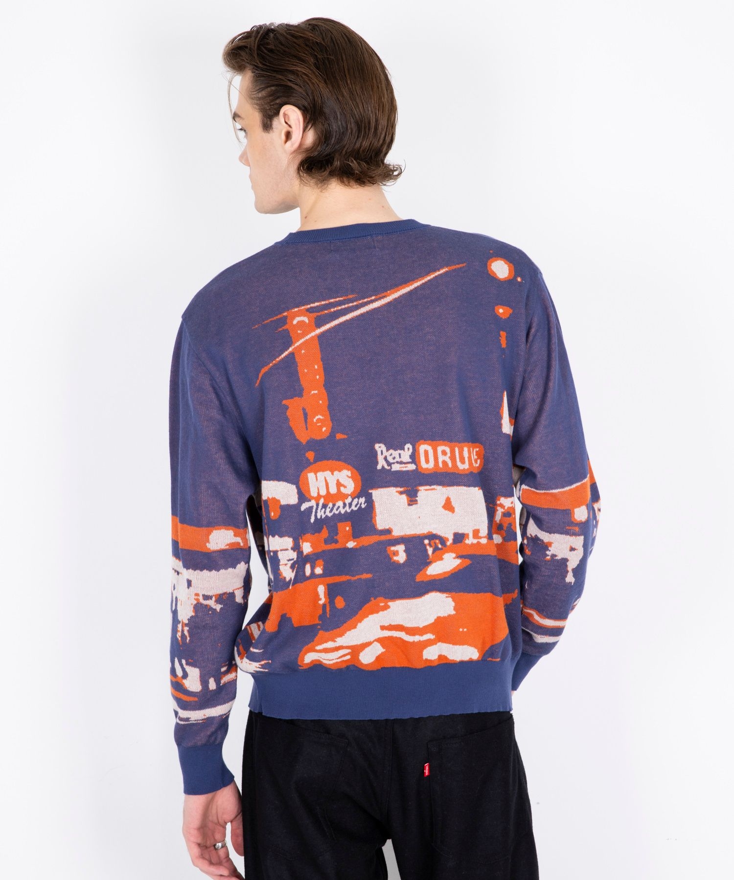 EAST VILLAGE 75ジャカード セーター|HYSTERIC GLAMOUR MEN | HYSTERIC