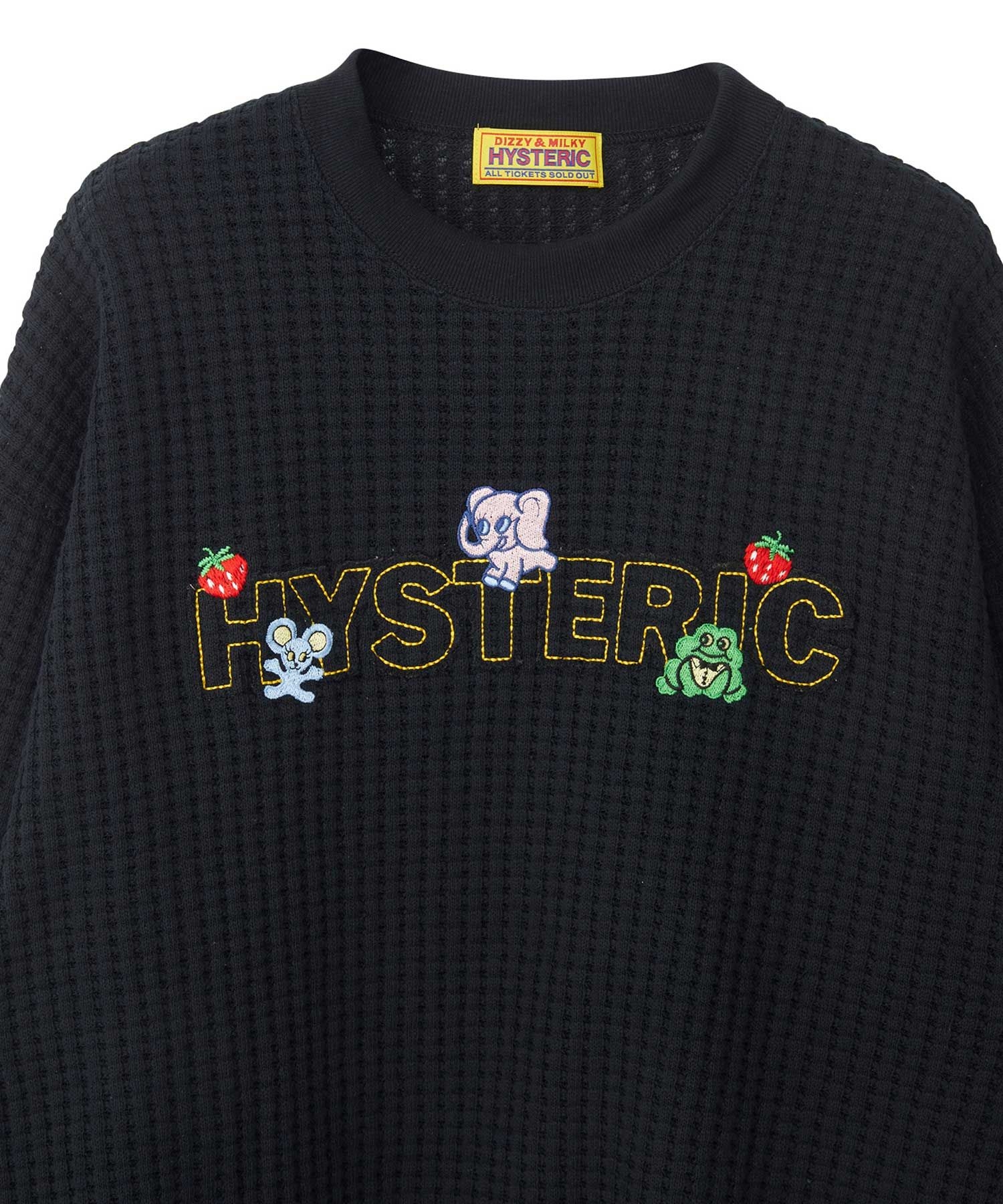 HYSTERIC HOMIES刺繍 オーバーサイズスウェット|HYSTERIC GLAMOUR
