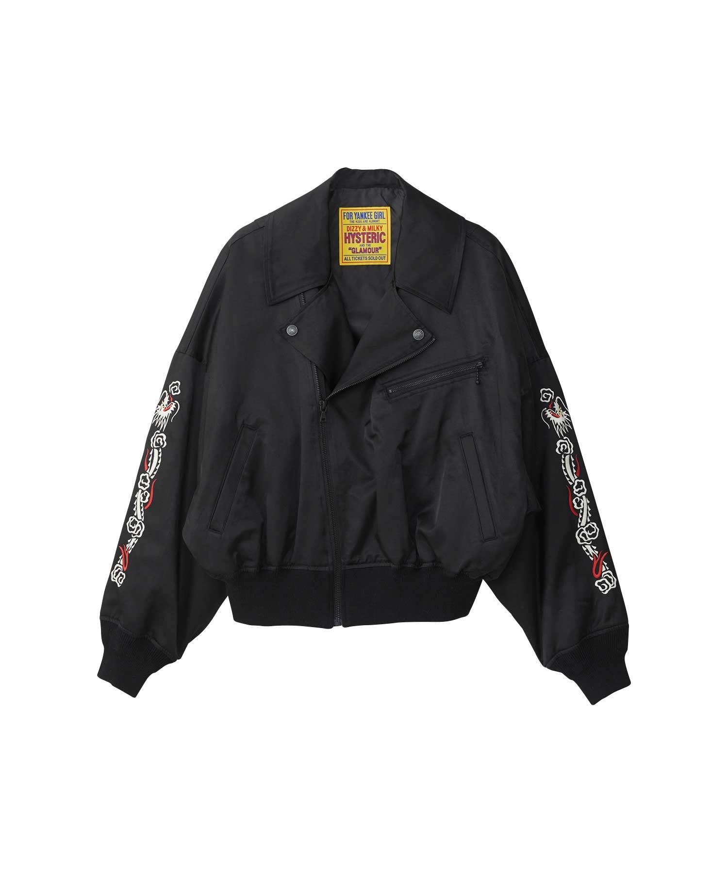 DRAGON刺繍 ライダーススカジャン|HYSTERIC GLAMOUR WOMEN | HYSTERIC