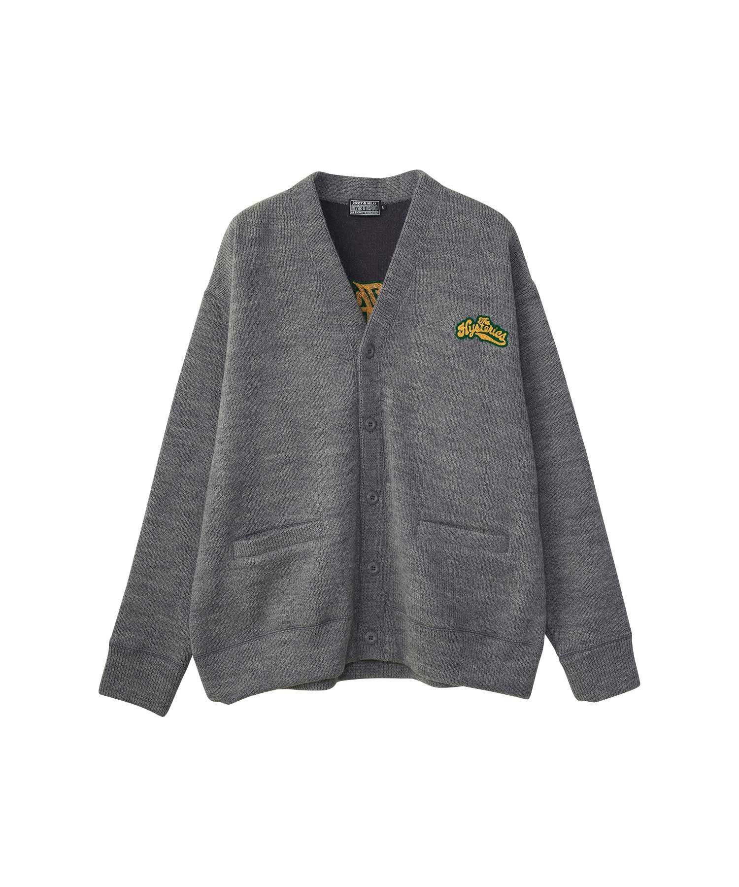 THE HYSTERICS刺繍 カーディガン|HYSTERIC GLAMOUR MEN | HYSTERIC