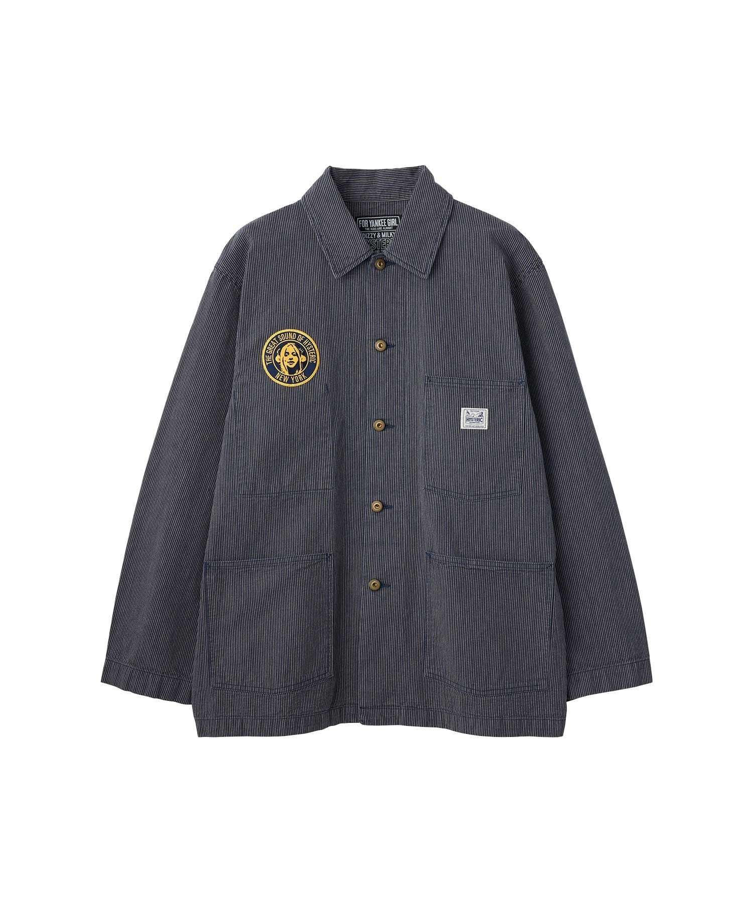 HYSTERIC ECHO DREAM刺繍 カバーオールジャケット|HYSTERIC GLAMOUR