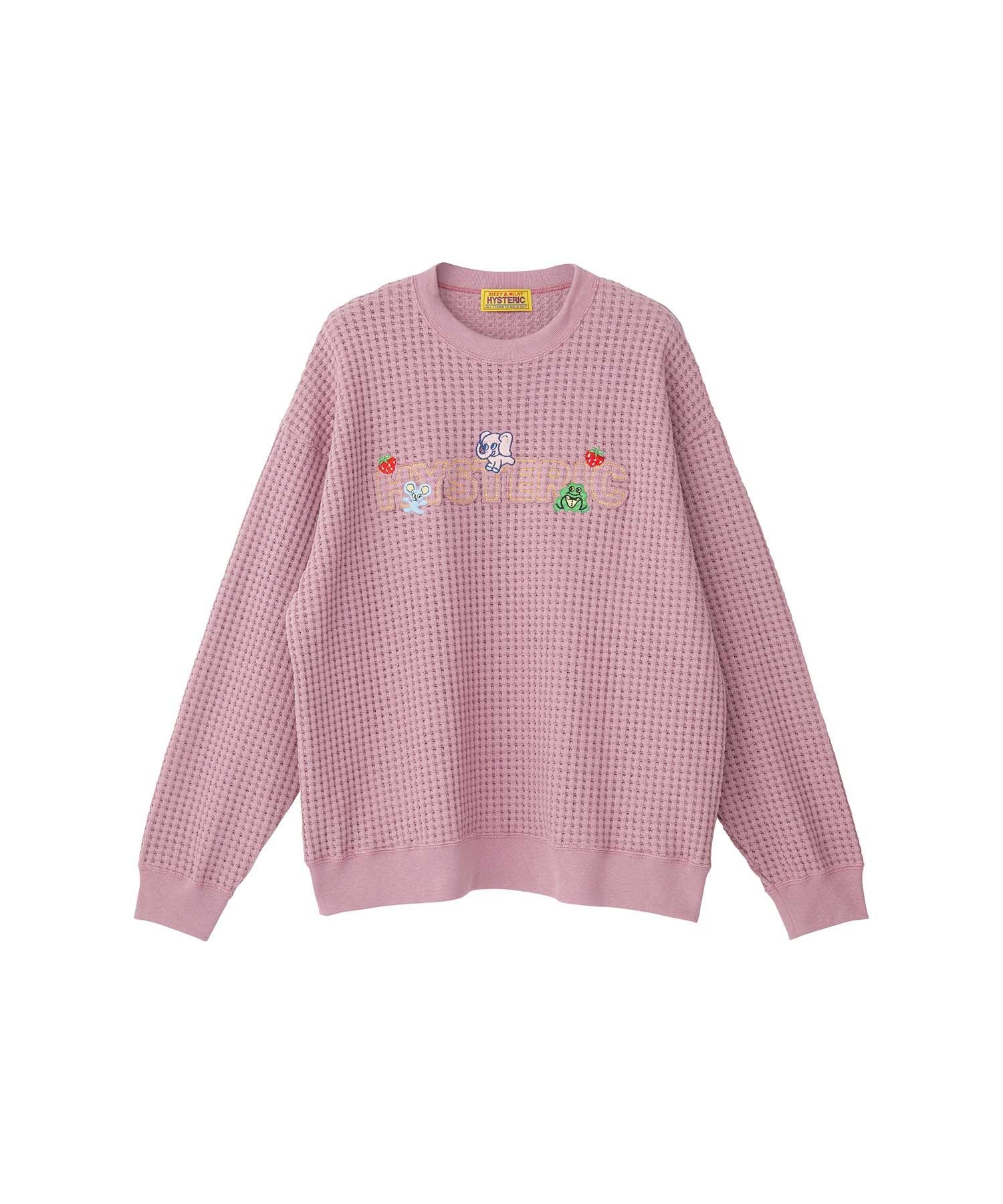 HYSTERIC HOMIES刺繍 オーバーサイズスウェット|HYSTERIC GLAMOUR