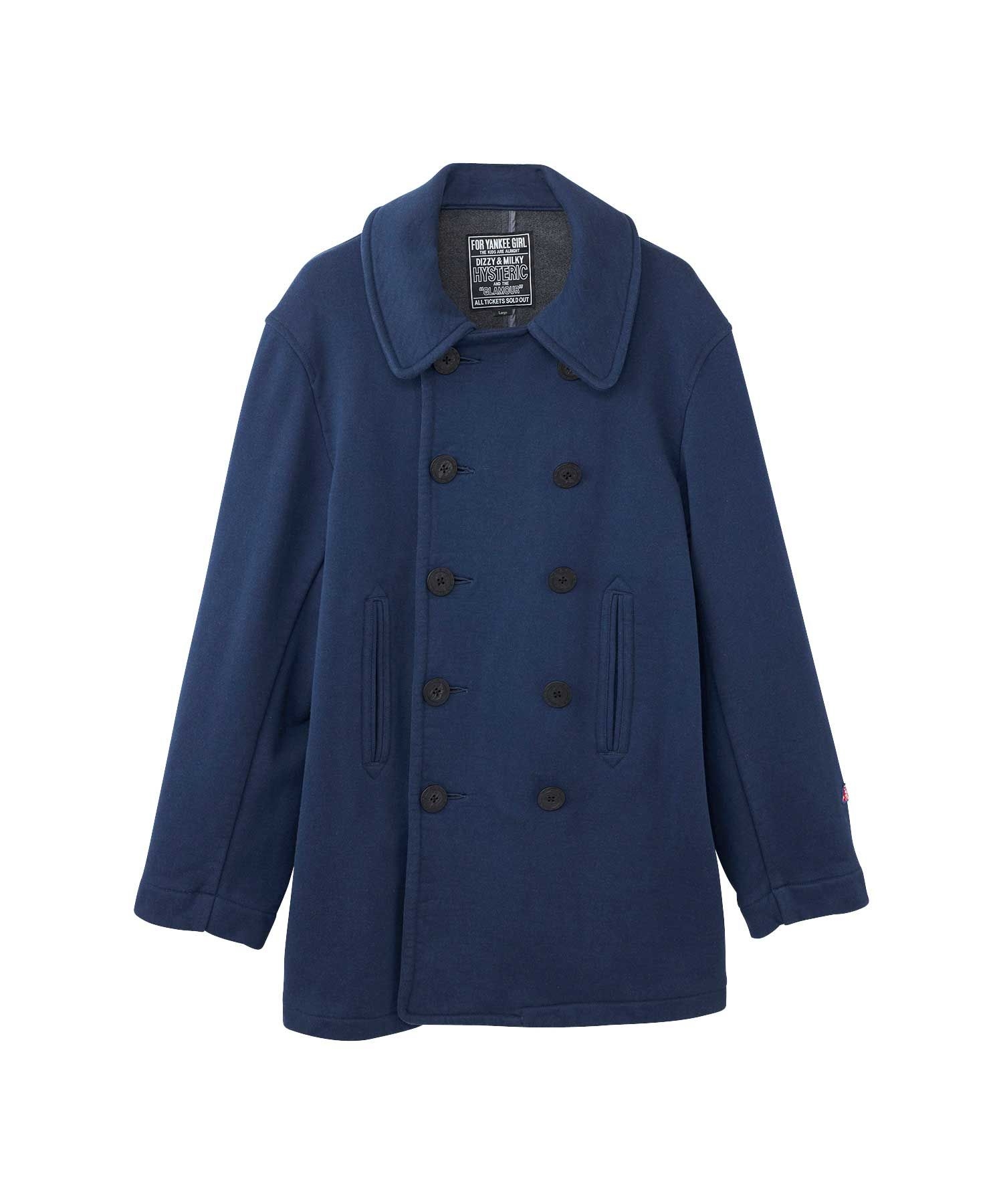 日日是好日】ヒステリックグラマー ピーコート スカルボタン メルトン