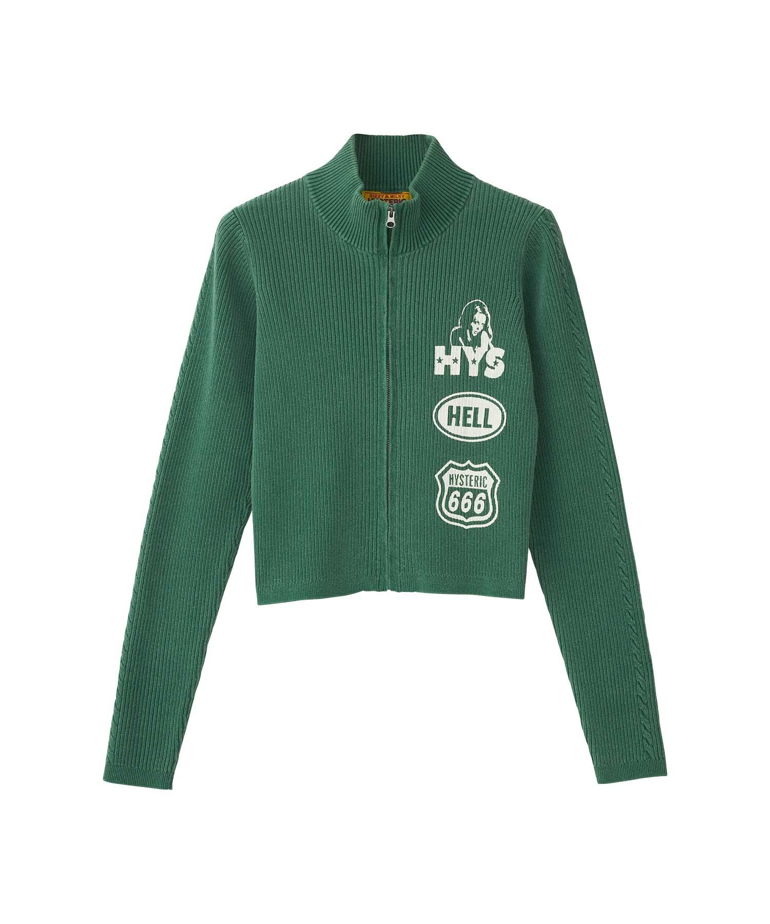 THE NEW HYS ショート丈ジャージ|HYSTERIC GLAMOUR WOMEN | HYSTERIC