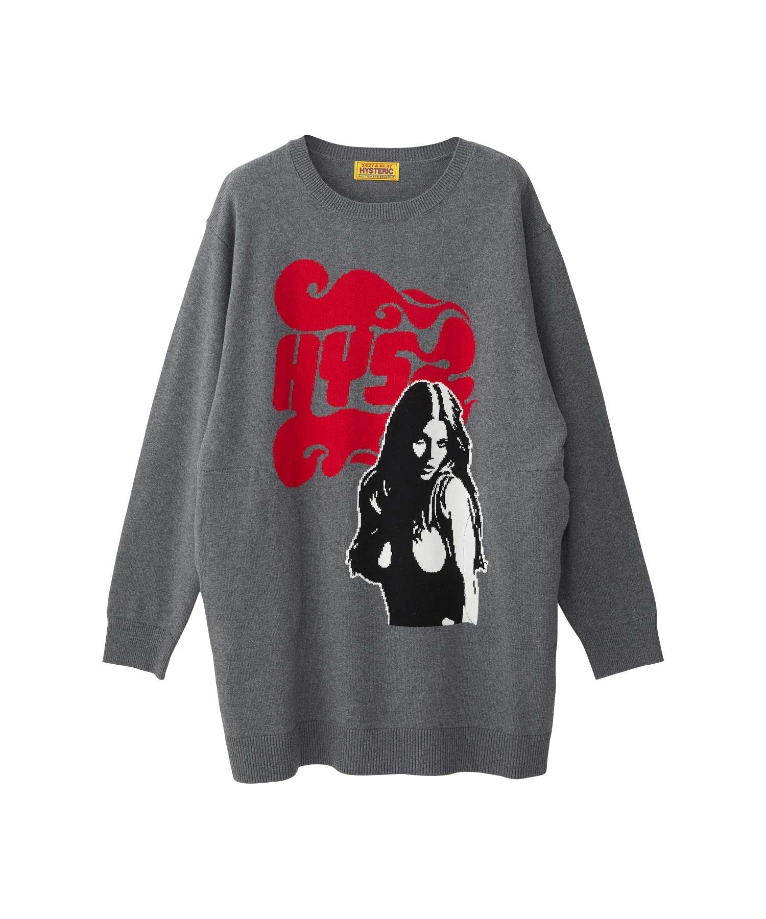 FLAME WOMAN編込 ワンピース|HYSTERIC GLAMOUR WOMEN | HYSTERIC