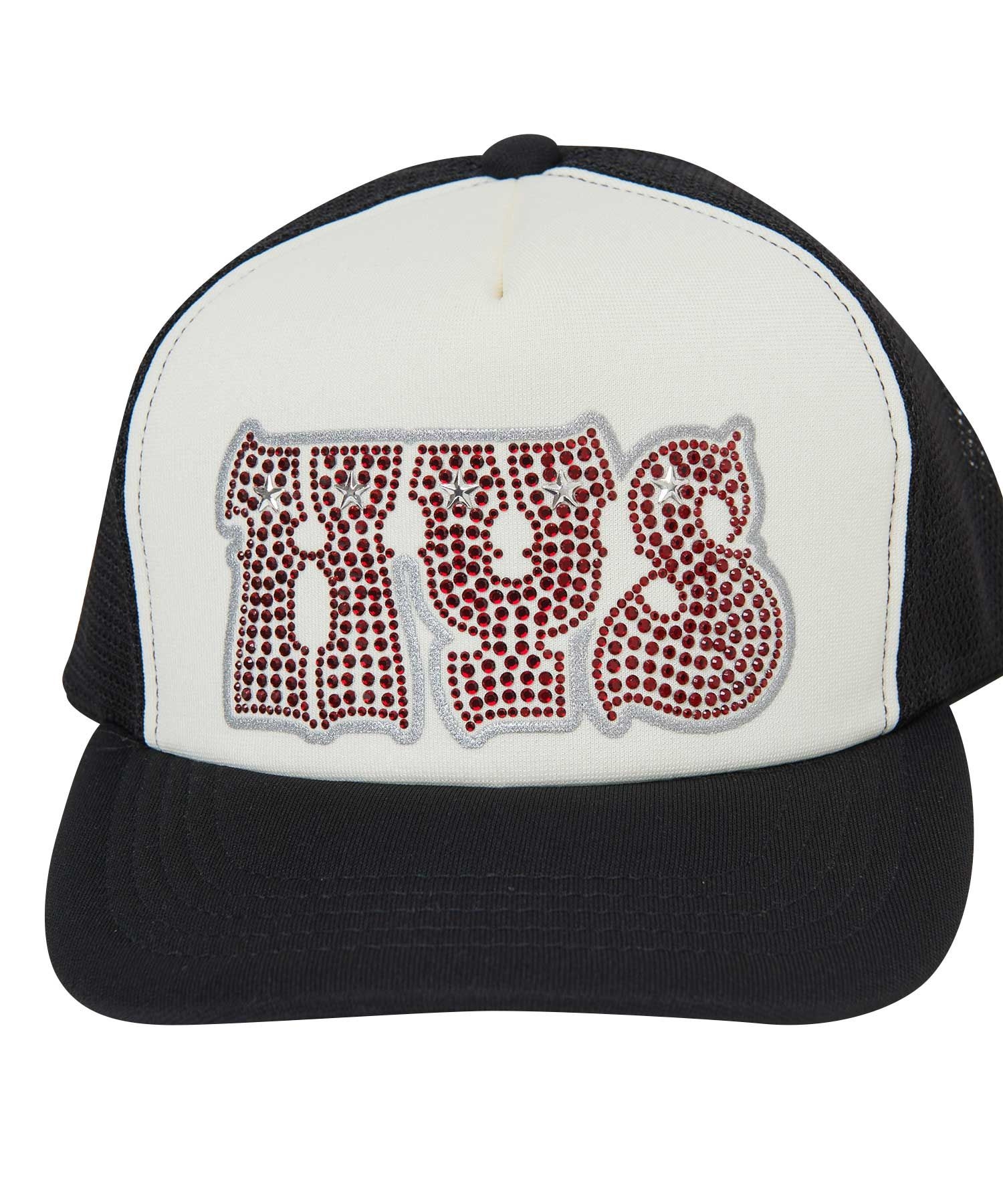 HYPNOTIZED LOGO ラインストーンメッシュキャップ|HYSTERIC GLAMOUR
