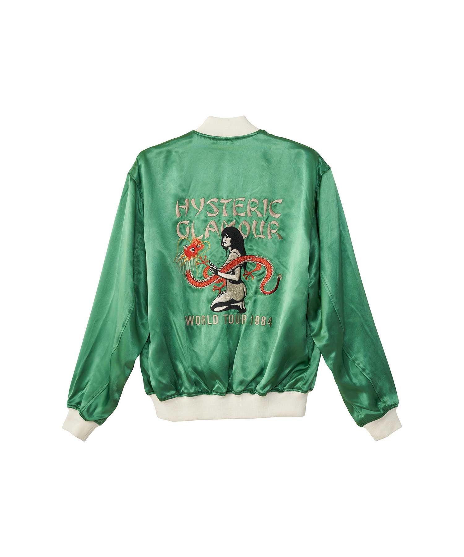 DRAGON LADY TOUR刺繍 スカジャン|HYSTERIC GLAMOUR MEN | HYSTERIC